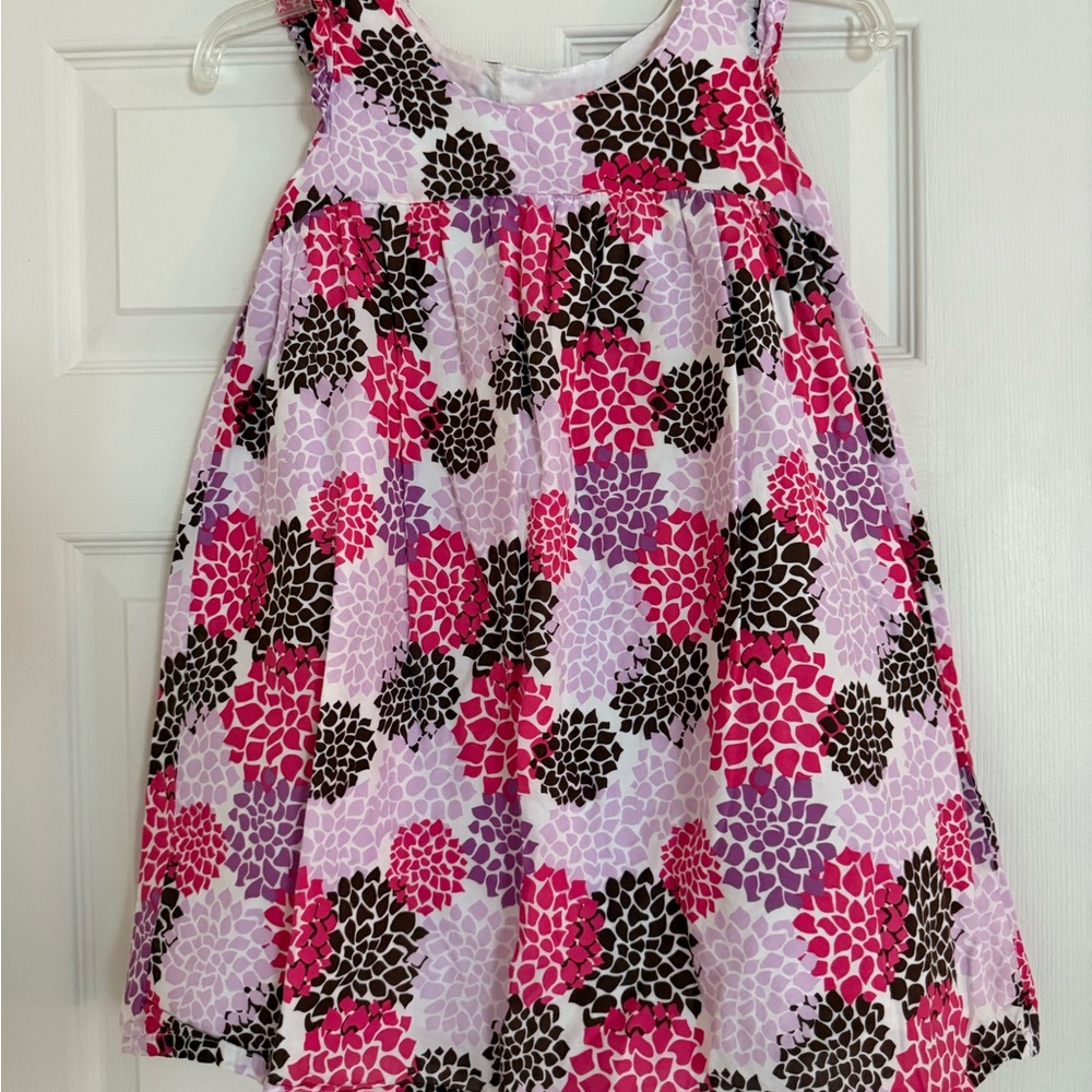 Cherokee Pink and Brown Floral Dress